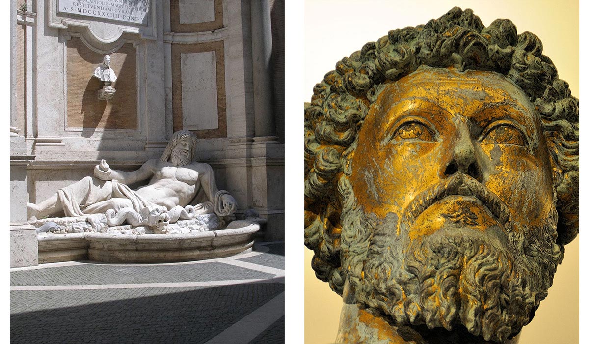 Ala Nuova Musei Capitolini | statua equestre di Marco Aurelio